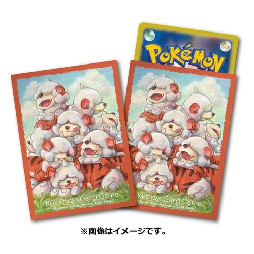 Pokemon Card Game Deck Shield Hisuian Growlithe Sleeves