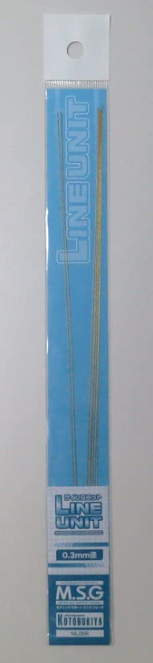 Kotobukiya MSG Modeling Support Goods ML06R Line Unit 0.3mm (8 pcs) (Renewal)