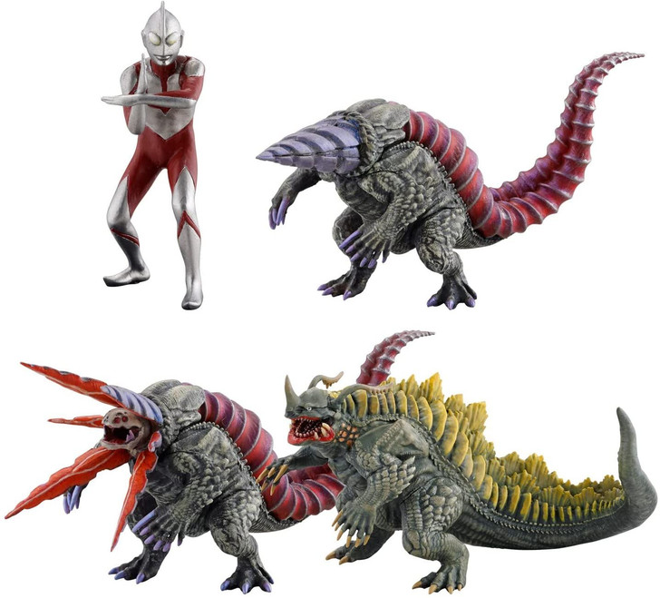 Kaiyodo miniQ Shin Ultraman 1 Box 6 Pcs