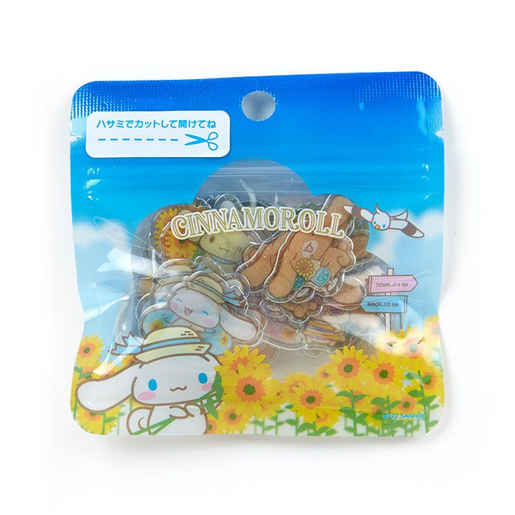Sanrio Summer Sticker Pack (Clear) Cinnamoroll