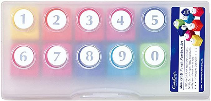 Mini Craft Punch Numbers Set