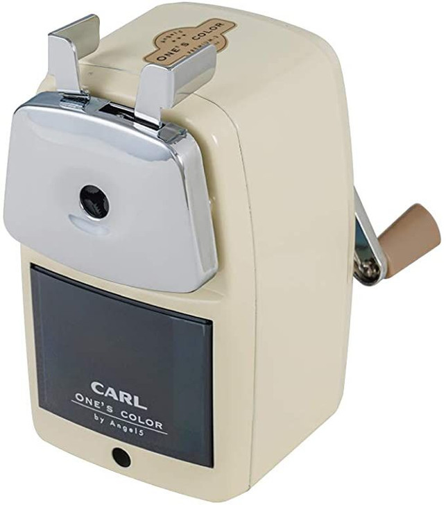 CARL Desktop Pencil Sharpener Angel 5 Premium 3 Cream