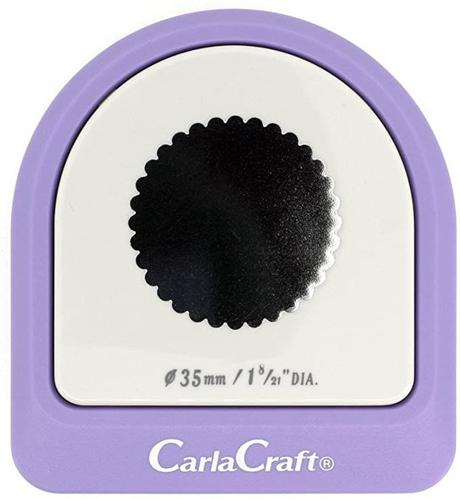 CARL Mega Jumbo Craft Punch CP Scallop 35