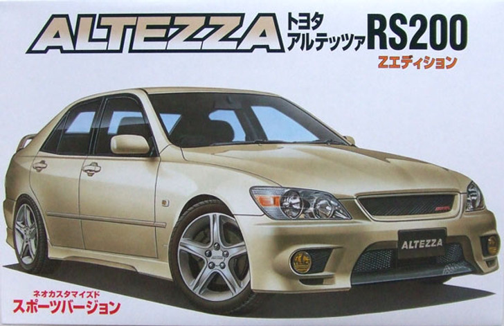 Fujimi ID-27 Toyota Altezza RS200 Sports 1/24 Scale Kit 034676