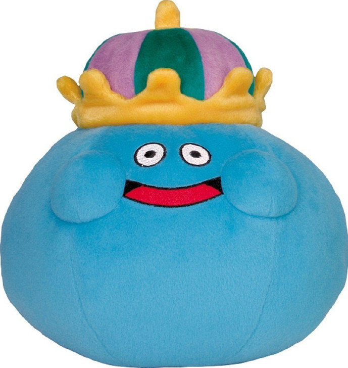 Square Enix Dragon Quest Smile Slime Plush: King Slime (M Size)