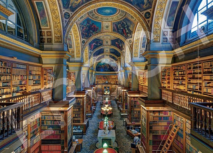 Epoch 79-458s Jigsaw Puzzle The Library of the French National Assembly (2000 S-Pieces)