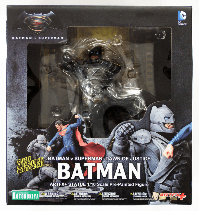 Kotobukiya SV111 ARTFX+ Batman Dawn of Justice PVC Figure 1/10 Scale (4934054902163)