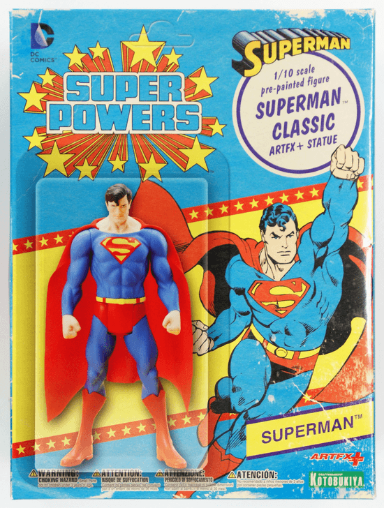 Kotobukiya SV119 ARTFX Superman Super Power PVC Figure 1/10 Scale (4934054902248)