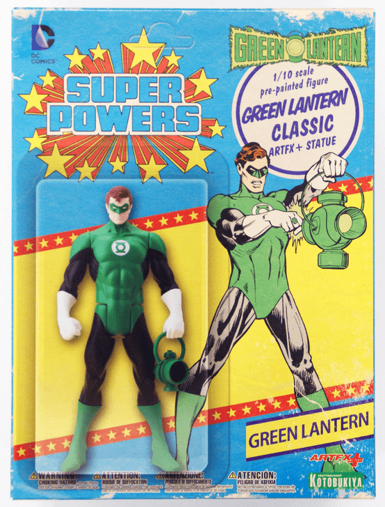 Kotobukiya SV120 ARTFX+ Green Lantern Super Powers PVC Figure 1/10 Scale (4934054902255)