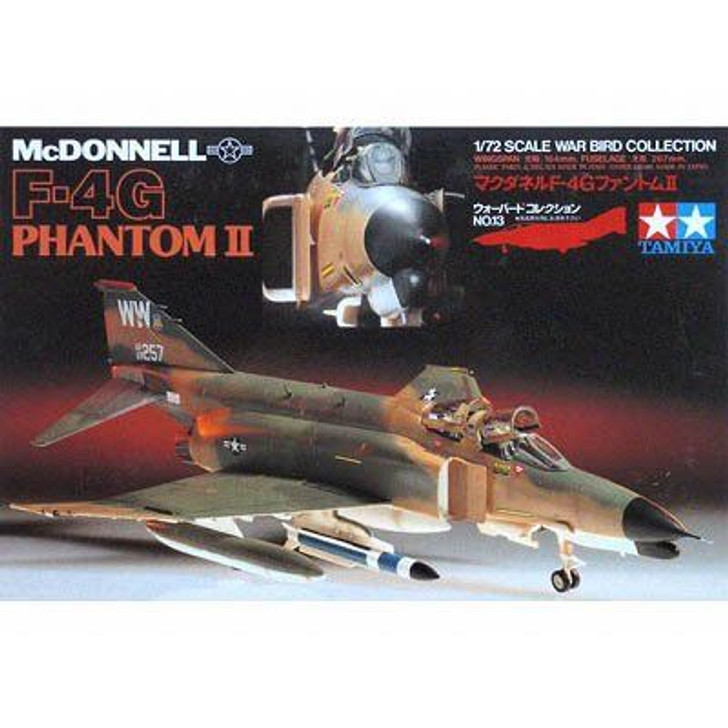 Tamiya 1/72 McDonnell F-4G Phantom II Plastic Model