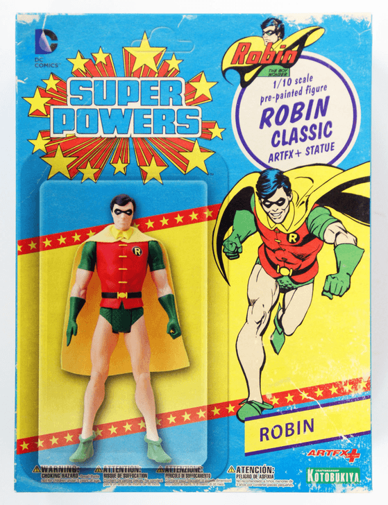 Kotobukiya SV123 ARTFX+ ROBIN CLASSIC Super Powers PVC Figure 1/10 Scale (4934054902286)
