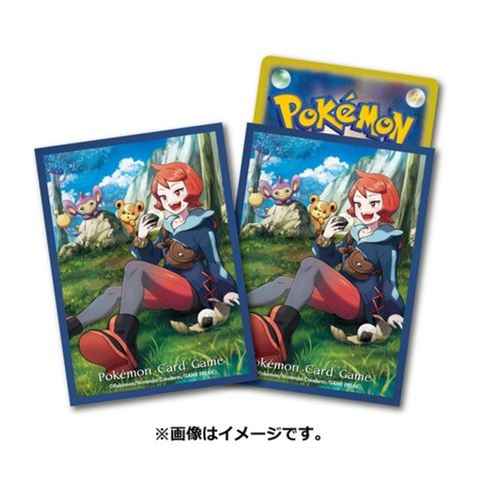 Pokemon Center Original Pokemon Card Game Deck Sleeves Arezu