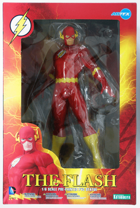 Kotobukiya SV135 ARTFX DC UNIVERSE The Flash 1/6 Scale PVC Figure (4934054902477)