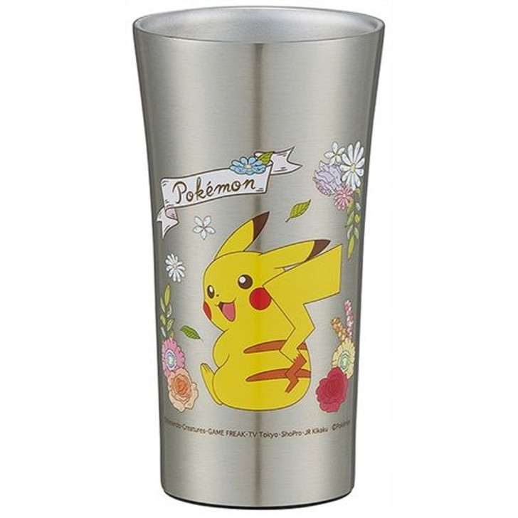 Pokemon Center Stainless Tumbler Antique Pikachu
