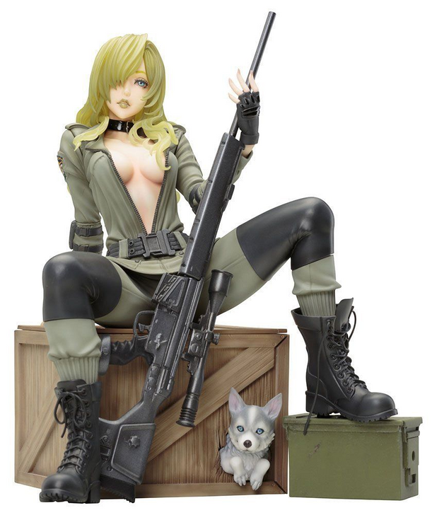 Kotobukiya SV147 Metal Gear Solid Bishoujo Sniper Wolf  PVC Figure 1/7 Scale (4934054902606)