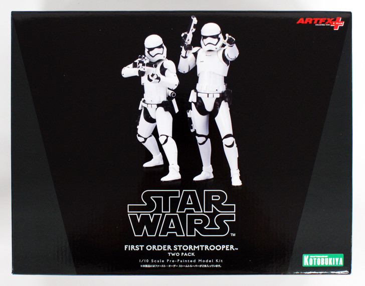 Kotobukiya SW107 ARTFX+ First Order Storm Trooper 2 Pack 1/10 Scale Figure (4934054902743)