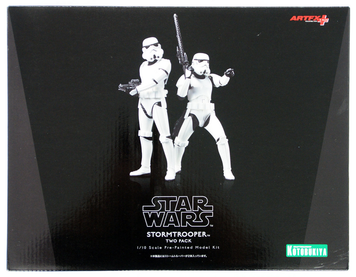 Kotobukiya SW62 ARTFX+ Star Wars Stormtrooper Build Pack 1/10 Scale Figure (4934054901371)