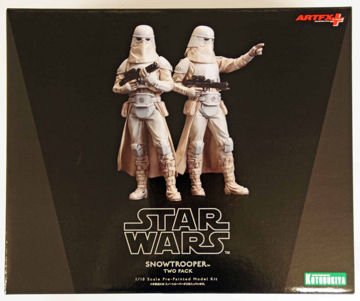 Kotobukiya SW93 ARTFX Star Wars Snowtrooper Two Pack PVC Figure 1/10 Scale