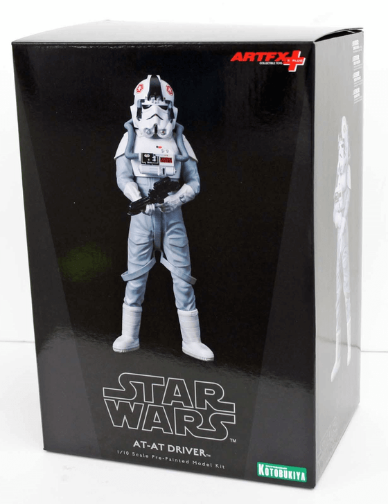 Kotobukiya SW94 ARTFX + STAR WARS At-At Driver 1/10 Scale (4934054902422)