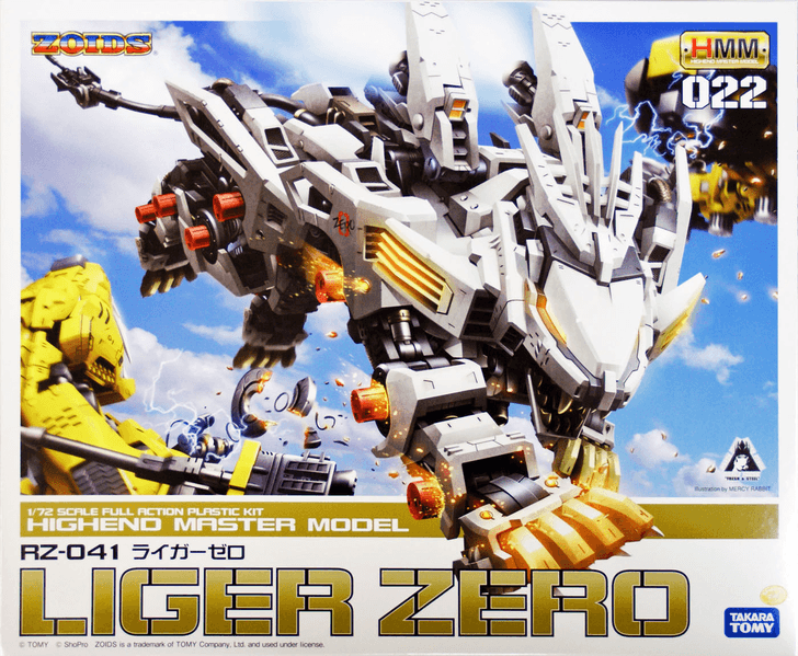 Kotobukiya ZD042 Zoids RZ-041 Liger Zero 1/72 Scale Kit (4934054103515)