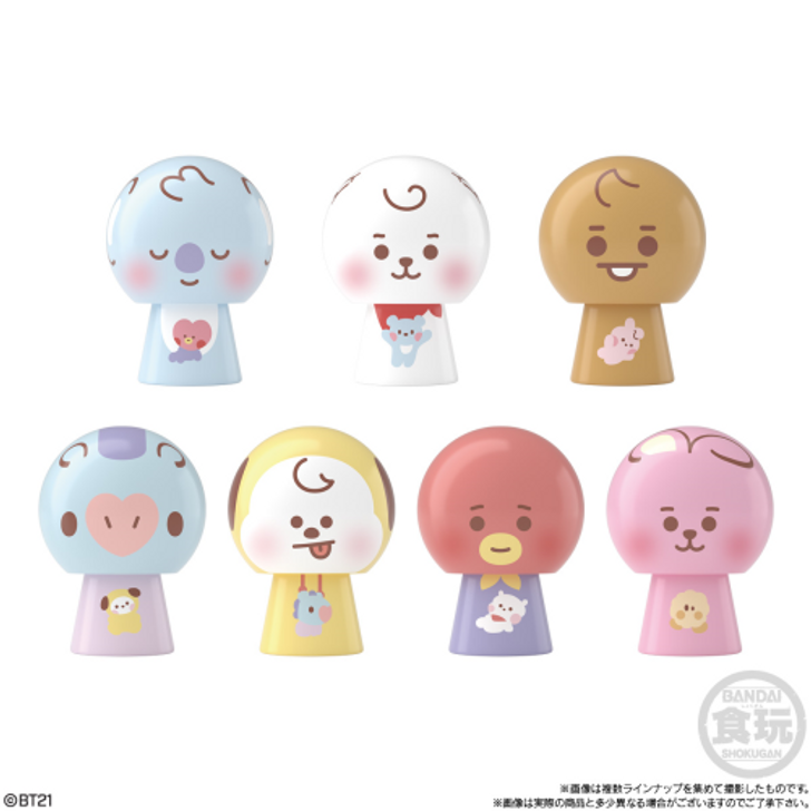 Bandai Candy BT21 Tsumi Tsumi Dangoma 12Pcs Box (Candy Toy)