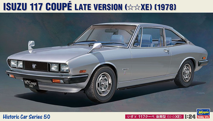 Hasegawa 1/24 Isuzu 117 Coupe Late Model XE Plastic Model