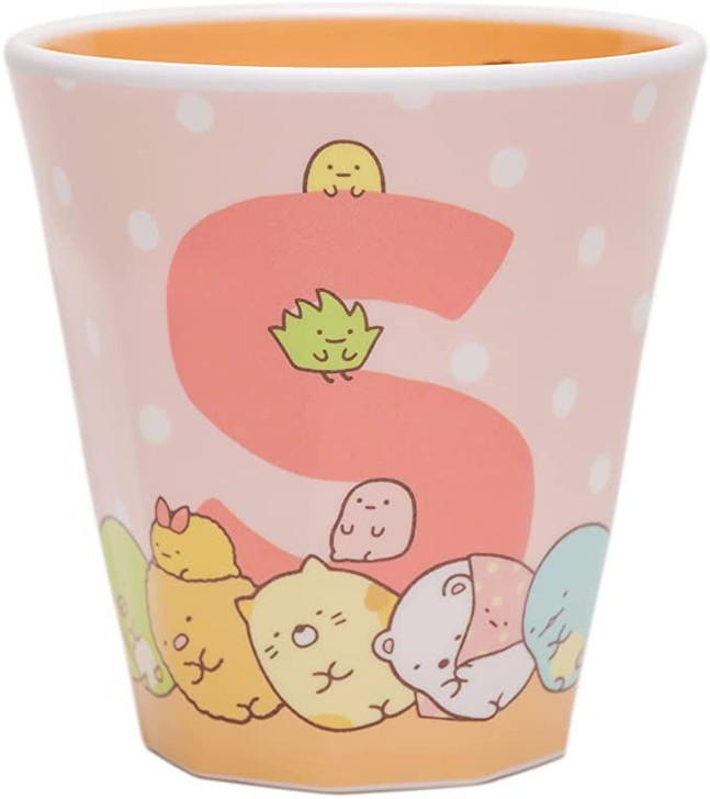 T's Factory Sumikko Gurashi Initial Melamine Cup S