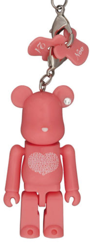 Medicom Happy BE@RBRICK INTERNATIONAL LOVE HEART Pink 4530956309118 (4530956309118)