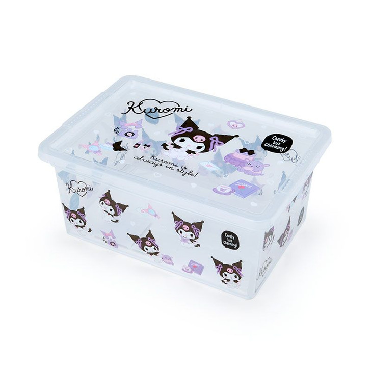 Sanrio Storage Case with Lid Kuromi