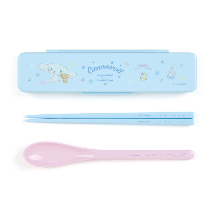 Sanrio Chopsticks and Spoon Set Cinnamoroll