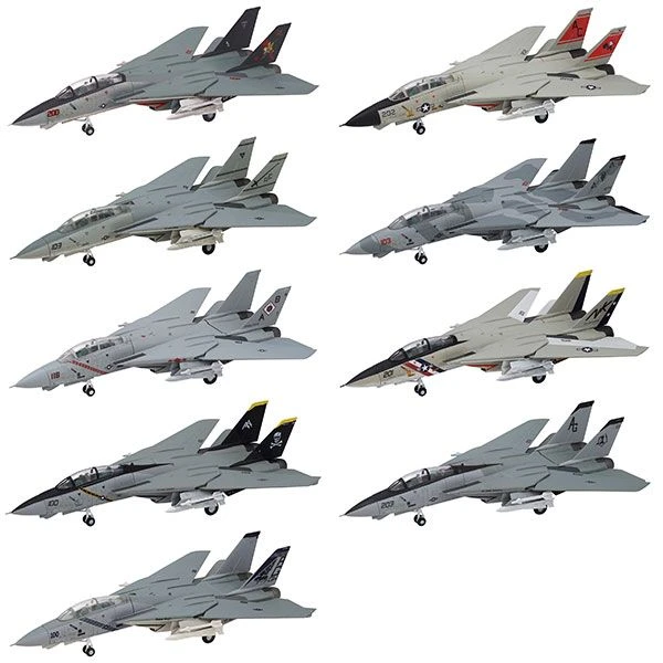 F-toys 1/144 Work Shop Vol.39 Tomcat Memories 2 10pcs Box (Candy Toy)