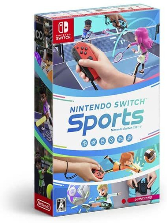 Nintendo Switch Sports Japanese Package Ver. (Multi-Language) w/Leg Band