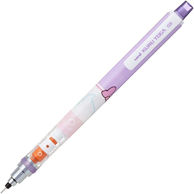 uni Kuru Toga Mechanical Pencil 0.5mm Disney Daisy Duck