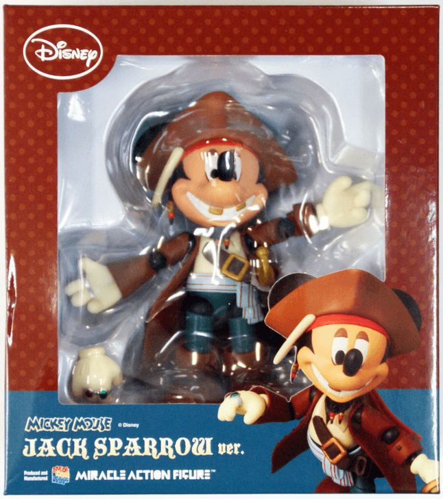 Medicom MAF-49 Miracle Action Figure Disney Mickey Mouse Jack Sparrow Version (4530956700496)