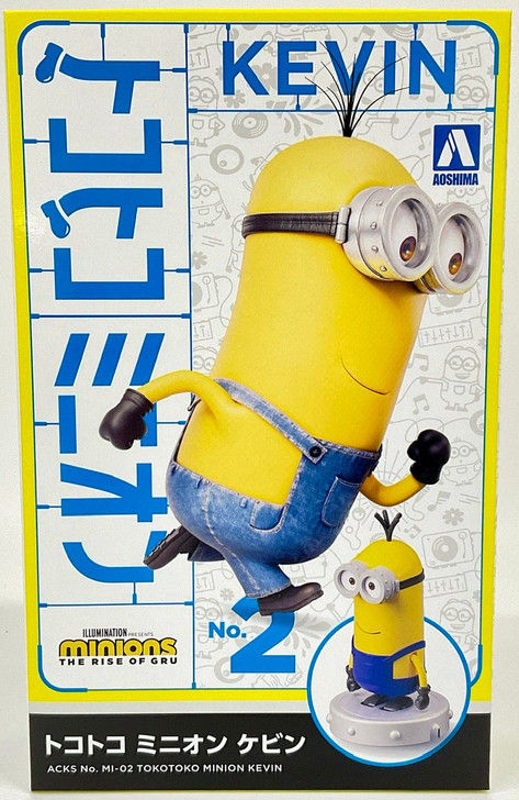 ACKS No.MI-02 Tokotoko Minions Kevin Plastic Model