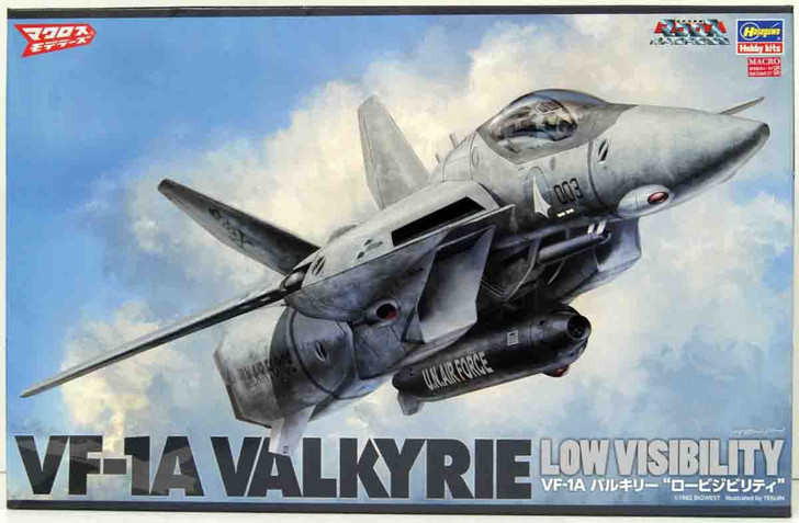 Hasegawa 1/48 Macross VF-1A Valkyrie Fighter Low Visibility Plastic Model