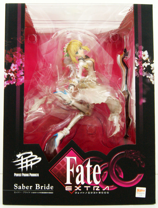 Medicom PPP 004 Saber Bride Fate/Extra CCC Pre-painted PVC Figure 1/8 Scale