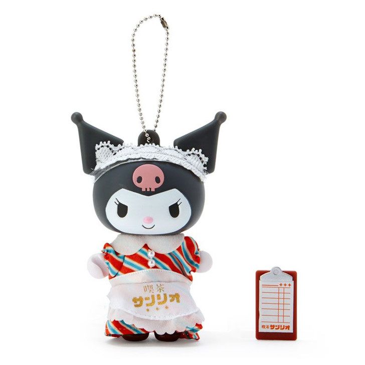 Sanrio Mascot Keychain Kuromi (Cafe Sanrio 2nd Store)