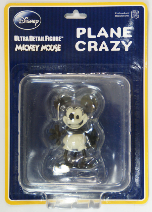 Medicom UDF-144 Ultra Detail Figure Disney Mickey Mouse (from Plane Crazy)