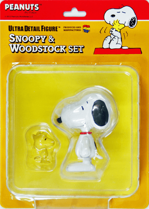 Medicom UDF-159 Ultra Detail Figure Snoopy and Woodstock (4530956151595)