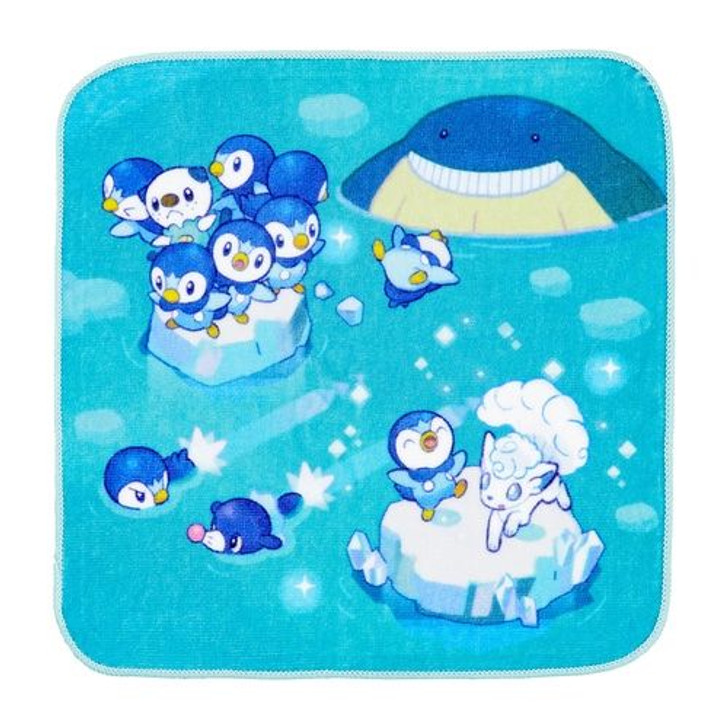 Pokemon Center Original Hand Towel Piplup's daily life