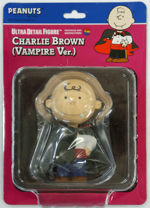 Medicom UDF-181 Ultra Detail Figure Peanuts Charlie Brown Vampire Version (4530956151816)