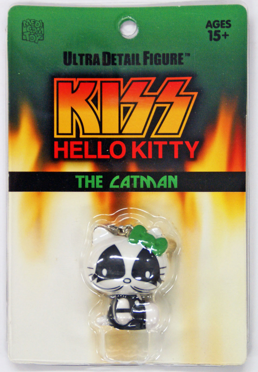 Medicom UDF-187 Ultra Detail Figure KISS x Hello Kitty Key Ring THE CATMAN (4530956151878)