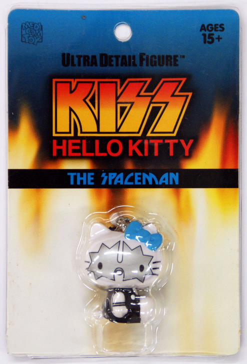 Medicom UDF-188 Ultra Detail Figure KISS x Hello Kitty Key Ring THE SPACEMAN (4530956151885)