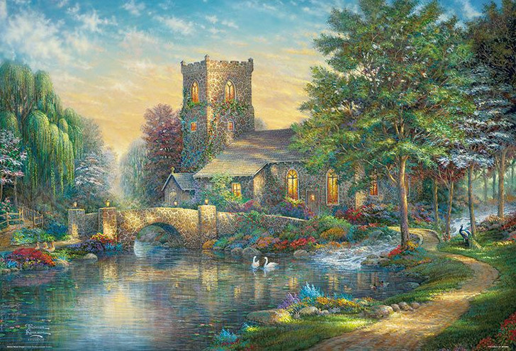 Beverly Jigsaw Puzzle Willow Wood Chapel (1000 Pieces)