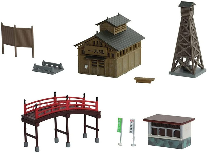 Tomytec (Komono 106-3) Hot Spring Resort Accessories 3 (N scale)