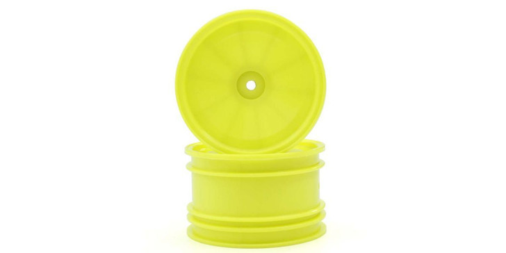 Kyosho OTH248Y 2.2 Dish Wheel (Rear/Yellow/2pcs)