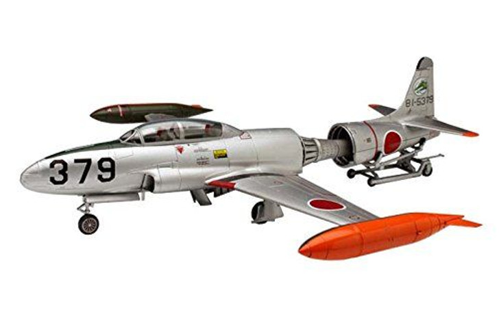 Platz AC-14 JASDF T-33 w/Engine 1/72 Scale Model Kit