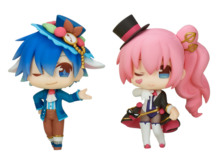 EMONTOYS Piapro Characters Trading Figure KAITO & Megurine Luka (Hatsune Miku)