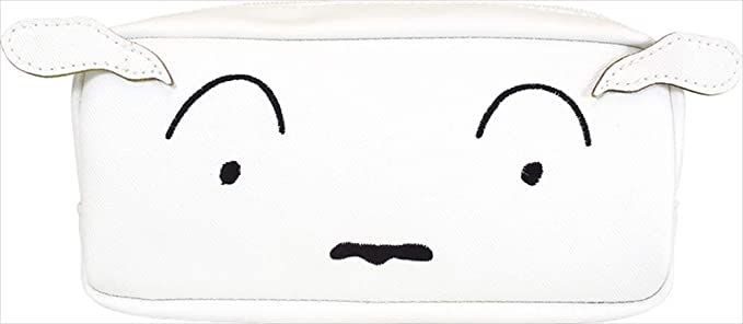 T's Factory Crayon Shin-chan Close Up Pen Case Shiro
